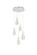 Amora LED Pendant in Chrome (173|1013D16C02CR)