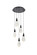 Amora LED Pendant in Black (173|1013D16BK02CR)
