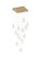 Avery LED Pendant in Satin Gold (173|1012S26SG01CR)