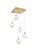 Avery LED Pendant in Satin Gold (173|1012S16SG11ST)