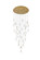 Avery LED Chandelier in Satin Gold (173|1012G48SG01CR)