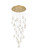 Avery LED Chandelier in Satin Gold (173|1012G42SG11ST)