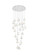 Avery LED Chandelier in Chrome (173|1012G36C11ST)