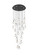 Avery LED Chandelier in Black (173|1012G36BK11ST)