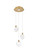 Avery LED Pendant in Satin Gold (173|1012D12SG01CR)