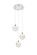 Avery LED Pendant in Chrome (173|1012D12C11ST)