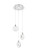 Avery LED Pendant in Chrome (173|1012D12C01CR)