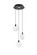 Avery LED Pendant in Black (173|1012D12BK01CR)