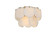 Charlotte Six Light Flush Mount in Satin Gold (173|1010F16SG11ST)