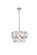 Charlotte Six Light Chandelier in Chrome (173|1010D16C01CR)
