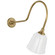 Academy Barn Light LED Barn Light in Hand-Rubbed Antique Brass (268|TOB2803HABS5WHT)