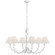 Provenz LED Chandelier in Plaster White (268|CHC5382PWL)