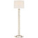 Shae LED Floor Lamp in Gilded Iron (268|ARN1020GIL)