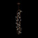 Volare Eight Light Pendant in Brushed Bronze (48|1001608)