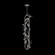 Volare Eight Light Pendant in Patinated Silver (48|1001606)
