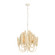 Kaia Three Light Chandelier in Ivory/White (314|DSS05)