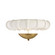 Camella LED Flush Mount in Ivory/Antique Brass (314|DFC35)