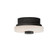 Moers LED Flush Mount in White/English Bronze (314|DFC28)
