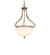 Ovum Aquinum Three Light Pendant in Nugold (57|296260)
