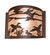 Ducks In Flight One Light Wall Sconce in Mahogany Bronze (57|293501)