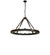 Granville 12 Light Chandelier in Solar Black (57|292839)