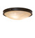 Dionne Three Light Flush Mount in Bronze (57|291452)