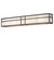 Double Bar Mission Six Light Vanity in Wrought Iron (57|290073)