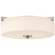 Rachel Two Light Flush Mount in Brushed Steel (18|63038BSOPL)