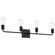 Virgin Four Light Vanity in Matte Black (18|62444MBL)