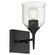 Beacon One Light Wall Sconce in Matte Black (18|62001MBLCLR)