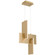 Joinery LED Pendant in Brushed Gold (18|52096LEDDBGACR)