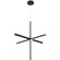 Vega LED Pendant in Black (18|52065LEDDBLACR)