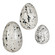 Nest Trio Stone Eggs Set/3 in Beige (52|18330)