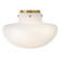 Molly LED Semi-Flush Mount in Lacquered Brass (531|84491LCB)
