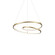 Twist LED Pendant in Antique Silver (347|PD11119ASUNV)