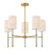 Anika LED Chandelier in Lacquered Brass (13|47615LCB)