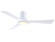 Corke 52 52'' Ceiling Fan in Matte White (26|FPD6652MW)