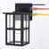 Maywood One Light Outdoor Wall Mount in Matte Black (63|T0799)