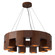 Bosco LED Chandelier in Walnut (347|CH12638WT)