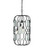 Ettore Four Light Chandelier in Clear / Blacksmith (142|90001444)