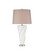 Ascension One Light Table Lamp in Off-White / Clear (142|60001105)