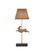 Patter One Light Table Lamp in Vintage Brass / Black (142|60001094)