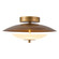 Prescott LED Flush Mount in Vintage Brass/Opal Matte Glass (452|SF315015VBOP)