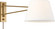 Hale One Light Wall Sconce in Estate Brass (454|SCRJWS195EBSWL)