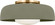 Liora One Light Flush Mount in Estate Brass (454|SCRJFM169EBSSSOEG)