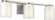 Holden Three Light Vanity in Brushed Nickel (454|SCDJVN131BNCGMG)