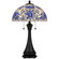 Wisteria Bloom Two Light Table Lamp in Matte Black (10|TFNR6325MBK)