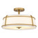 Sloane Three Light Semi-Flush Mount in Brushed Gold (10|SLN1716BRG)