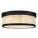 Micah LED Flush Mount in Matte Black (10|MICA1616MBK)