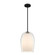 Evelynn One Light Mini Pendant in Matte Black (10|EVN1510MBK)